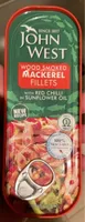 Wood smoked mackeral