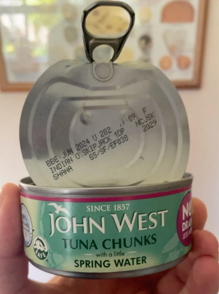 Tuna chunks spring water