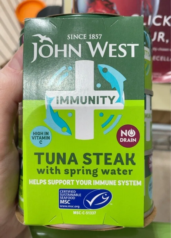 Tuna in spring water