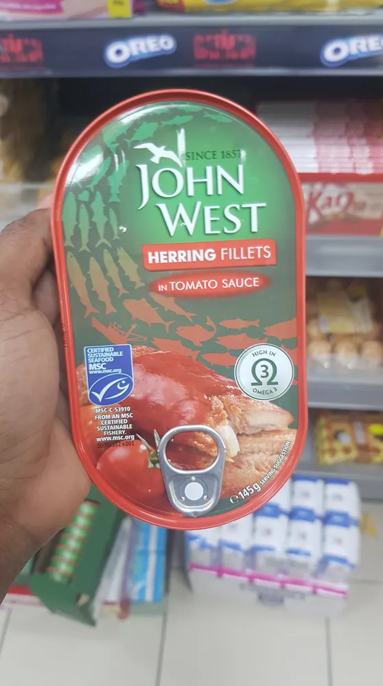 Herring Fillets in Tomato Sauce