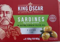 Sardines in extra virgin olive oil