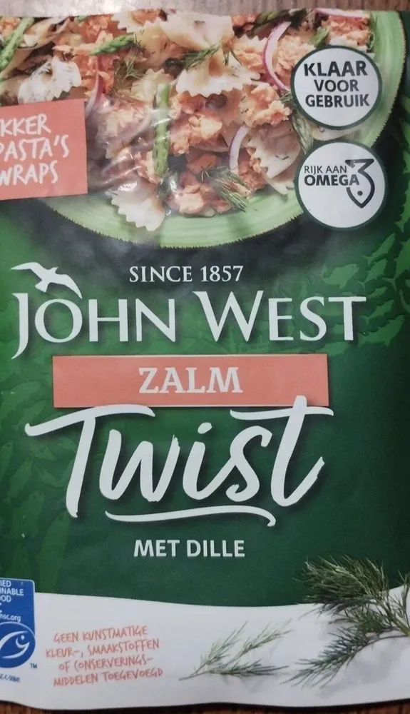 Zalm twist met dille