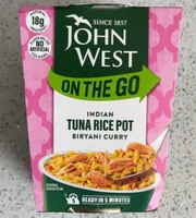 Indian tuna  rice pot biryani curry