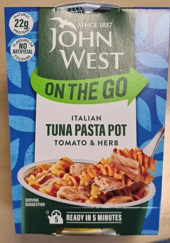 Italian Tuna Pasta Pot Tomato and Herb