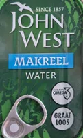 John West Makreel water