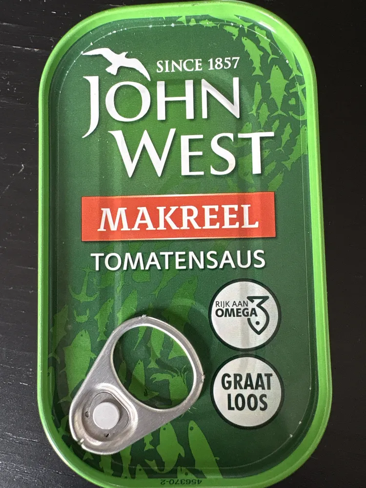 Makreel in tomatensaus