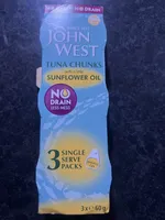Tuna Chunks With A Little Sunflower Oil
