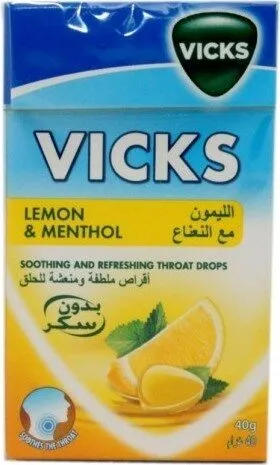 Vicks Drops Lemon