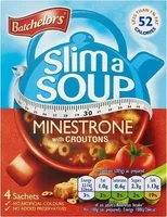 Slim a Soup Minestrone with Croutons 4 Sachets