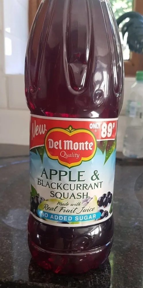 Apple and Blackcurrant Squash