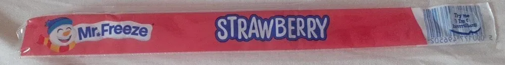 Mr Freeze Strawberry Ice Pole