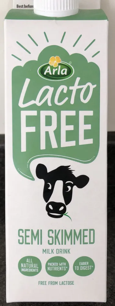 LactoFree Semi Skimmed Milk Drink 1 Litre