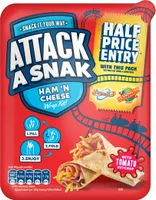 a Snak Ham 'N Cheese Wrap Kit with Tomato Ketchup
