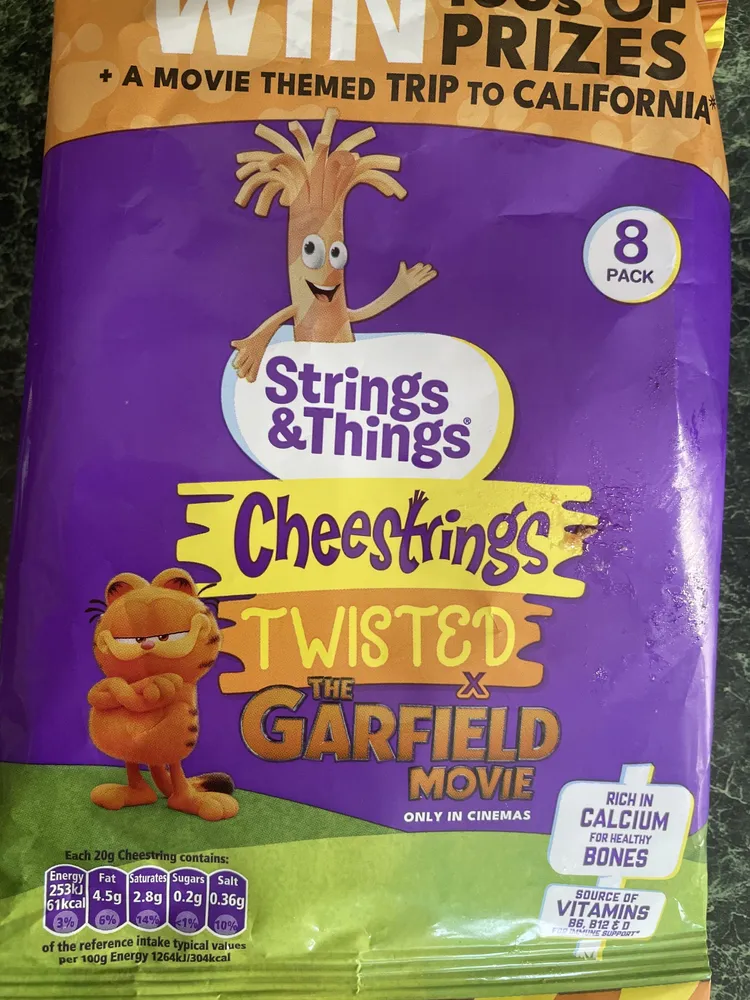 Cheesetrings Twisted 8pk