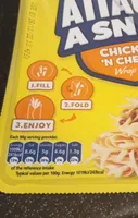 Attack a snak chicken 'n cheese wrap kit