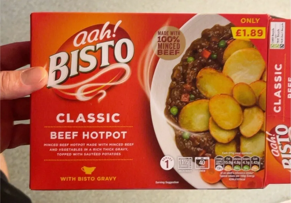 Classic beef hotpot