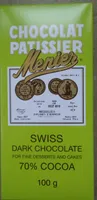 Menier Swiss Dark Chocolate
