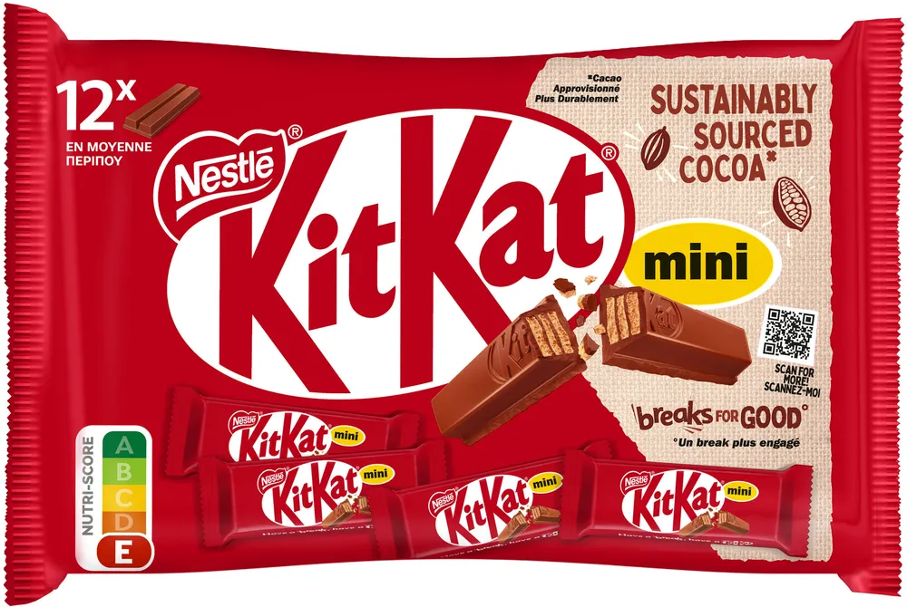 KITKAT Mini Barre au chocolat au Lait, 200g