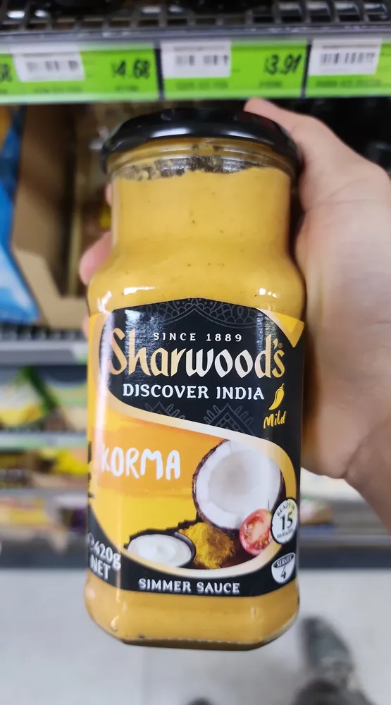 Sharwood's Korma sauce 420g