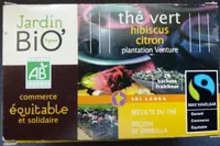 Thé vert hibiscus citron
