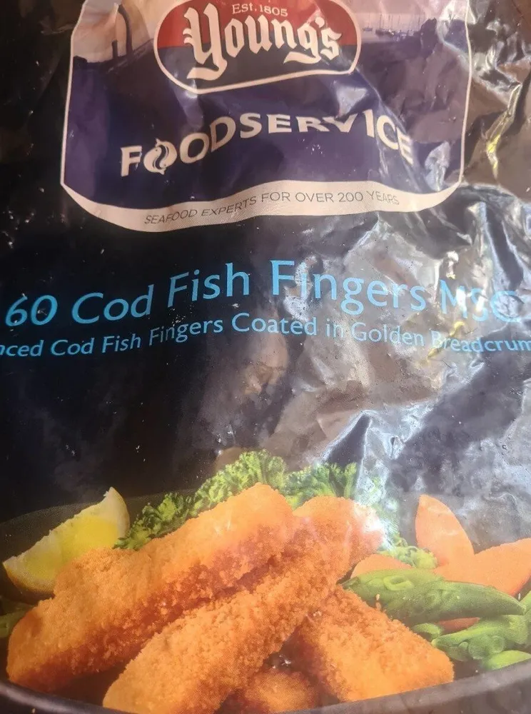 Cod fish fingers msc