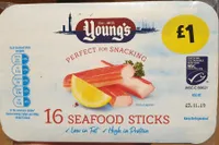 16 seafood sticks