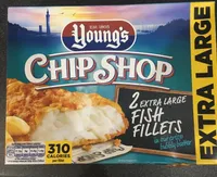 Chip ship fish fillets