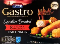 Gastro Chunky Breaded Haddock Fingers