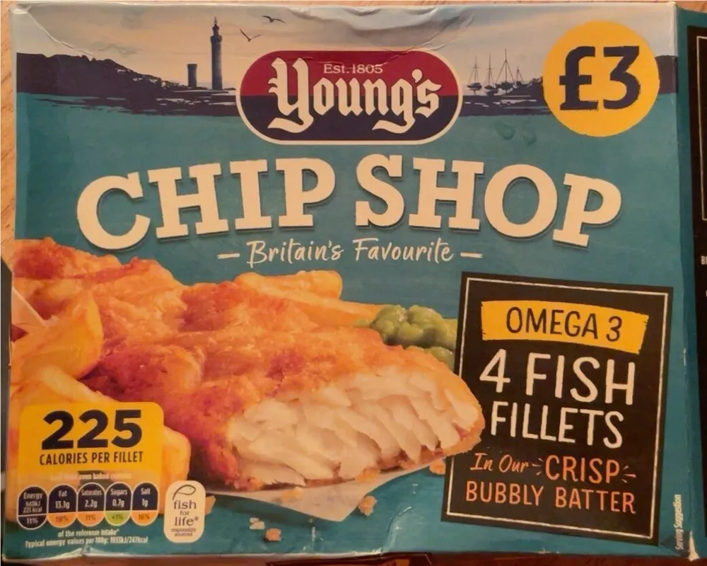 4 fish fillets