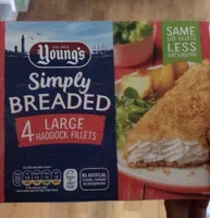 Simply breaded haddock