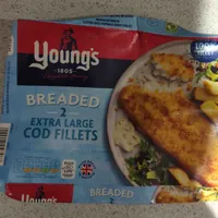 Extra Large Breaded Cod Fillets