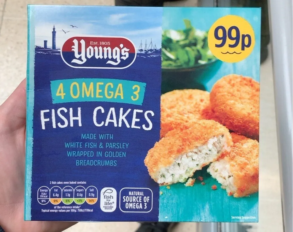 4 Omega 3 Fish Cakes