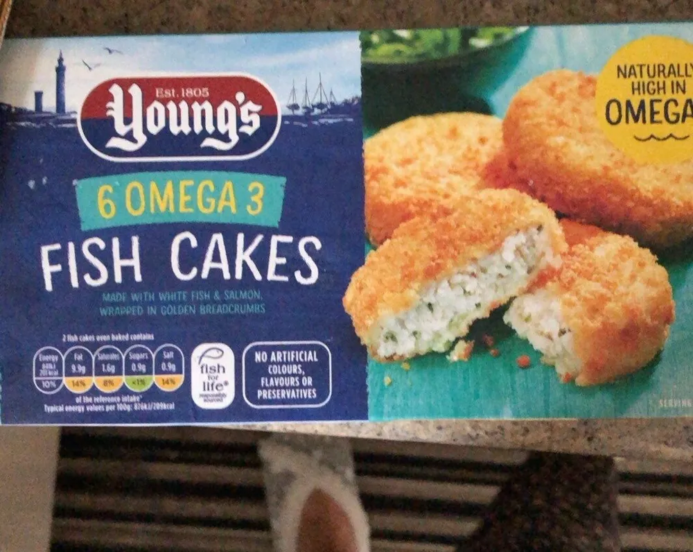 6 Omega 3 Fish Cakes