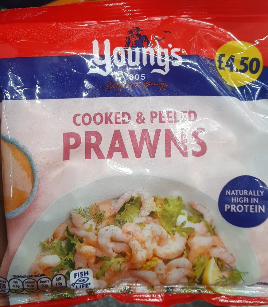 Cooked & Peeled Prawns