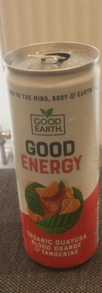Good energy Organic Guayusa Blood orange & Tangerine