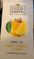Ginger, Tumeric & Lemon Herbal Tea