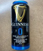 Guinness 0, Non-Alcoholic Draught, less than 0.05% alc./vol.