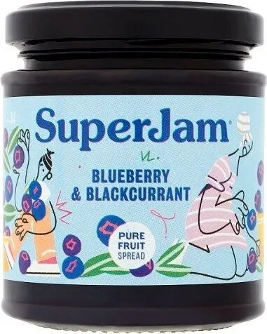 SuperJam Blueberry & Blackcurrant Pure Fruit Spread