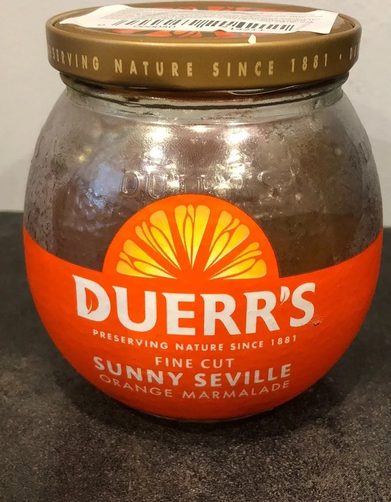 Duerr's Fine Cut Sunny Seville Orange Marmalade 454G