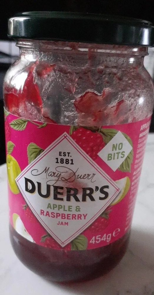 Apple and raspberry jam