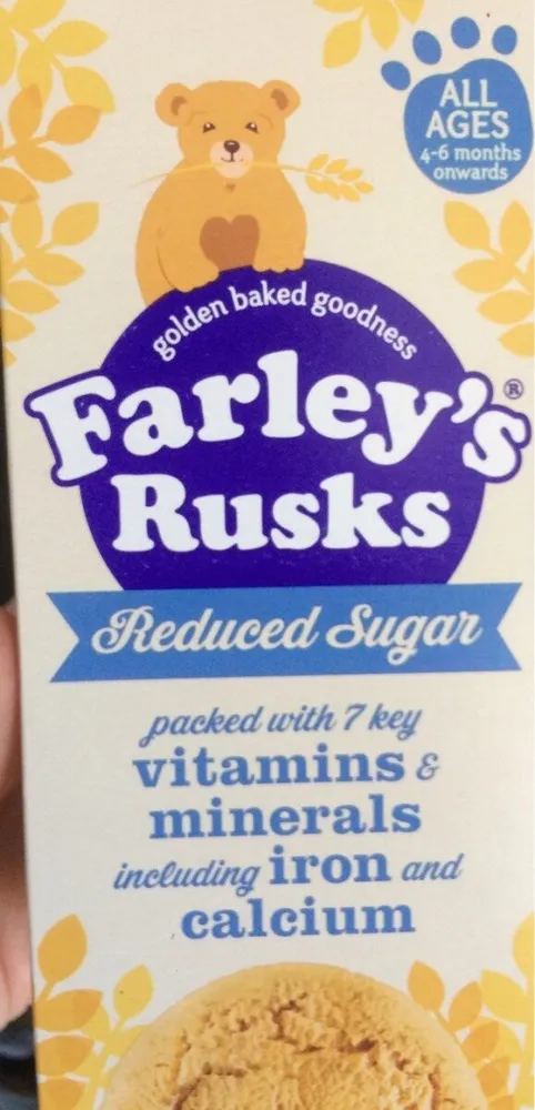 farley's reduced sugar rusks