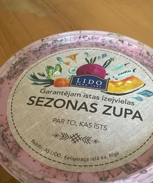 Cold beetroot soup