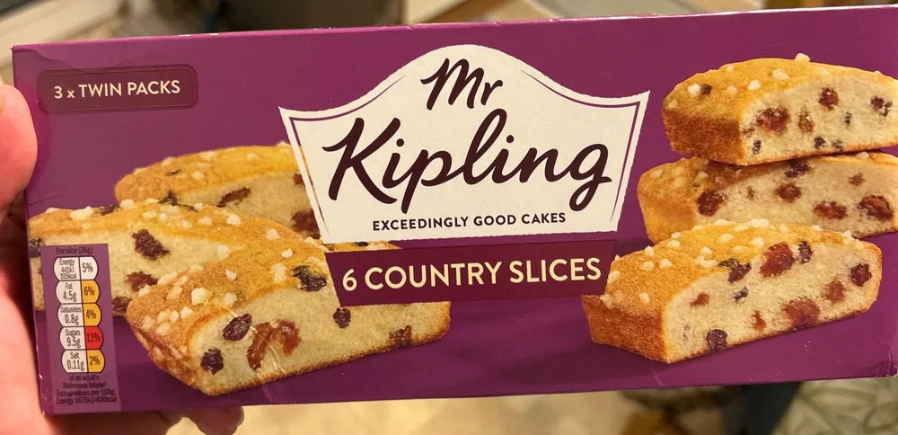Mr Kipling Country Slices 6 Pack