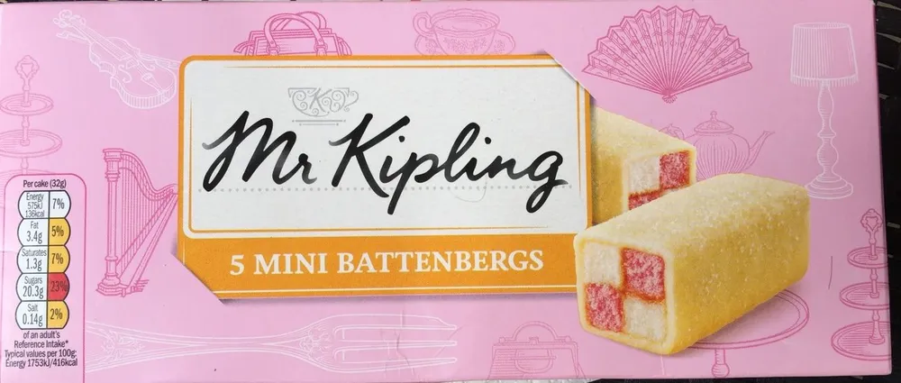 Kipling Mini Battenbergs X5
