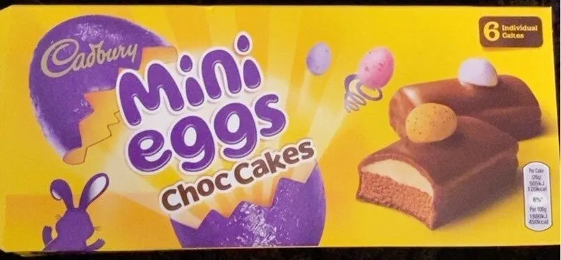 Mini Eggs Choc Cakes