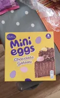 Mini eggs chocolate gateau