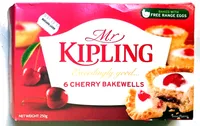 Mr Kipling 6 Cherry Bakewells