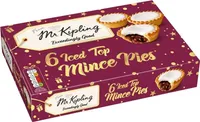 Mr Kiping Iced Top Mince Pies 6 Pack