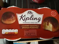 Cherry Bakewell Sponge Puddings