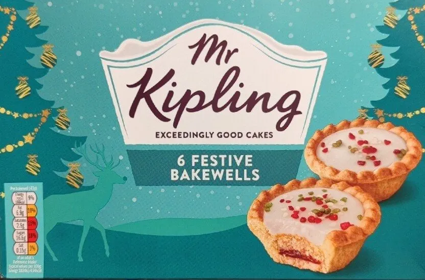 6 festive bakewells